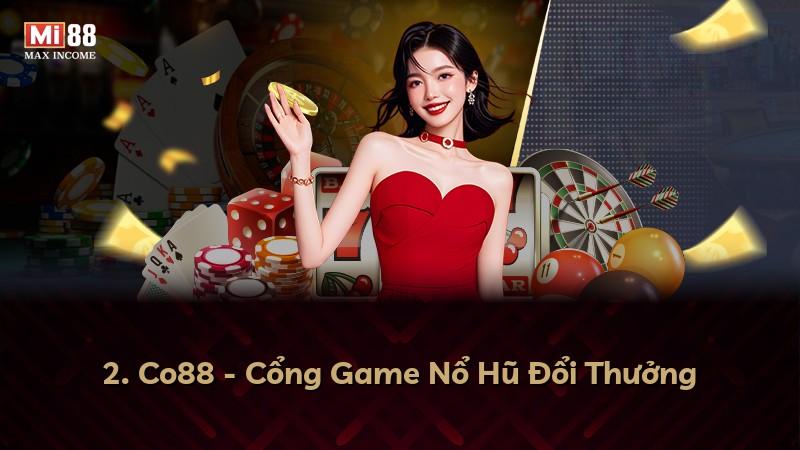 2. Co88 - Cổng Game Nổ Hũ Đổi Thưởng