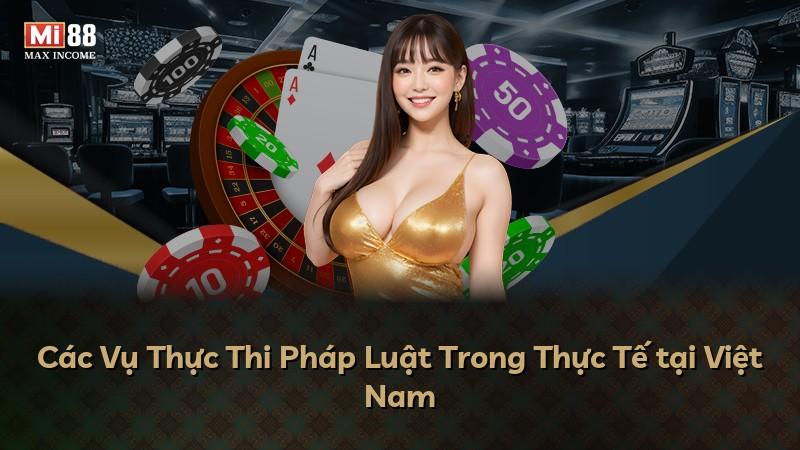 Các Vụ Thực Thi Pháp Luật Trong Thực Tế tại Việt Nam