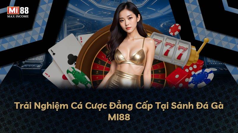 Trải Nghiệm Cá Cược Đẳng Cấp Tại Sảnh Đá Gà MI88